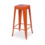 Tabouret de bar orange