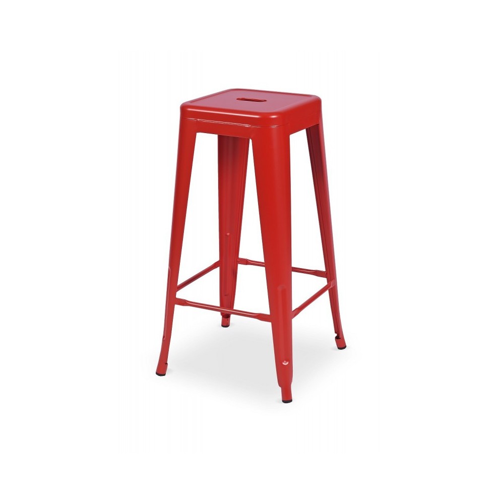 Tabouret de bar rouge Tabouret de bar rouge