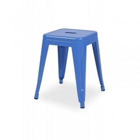 Tabouret de café bleu