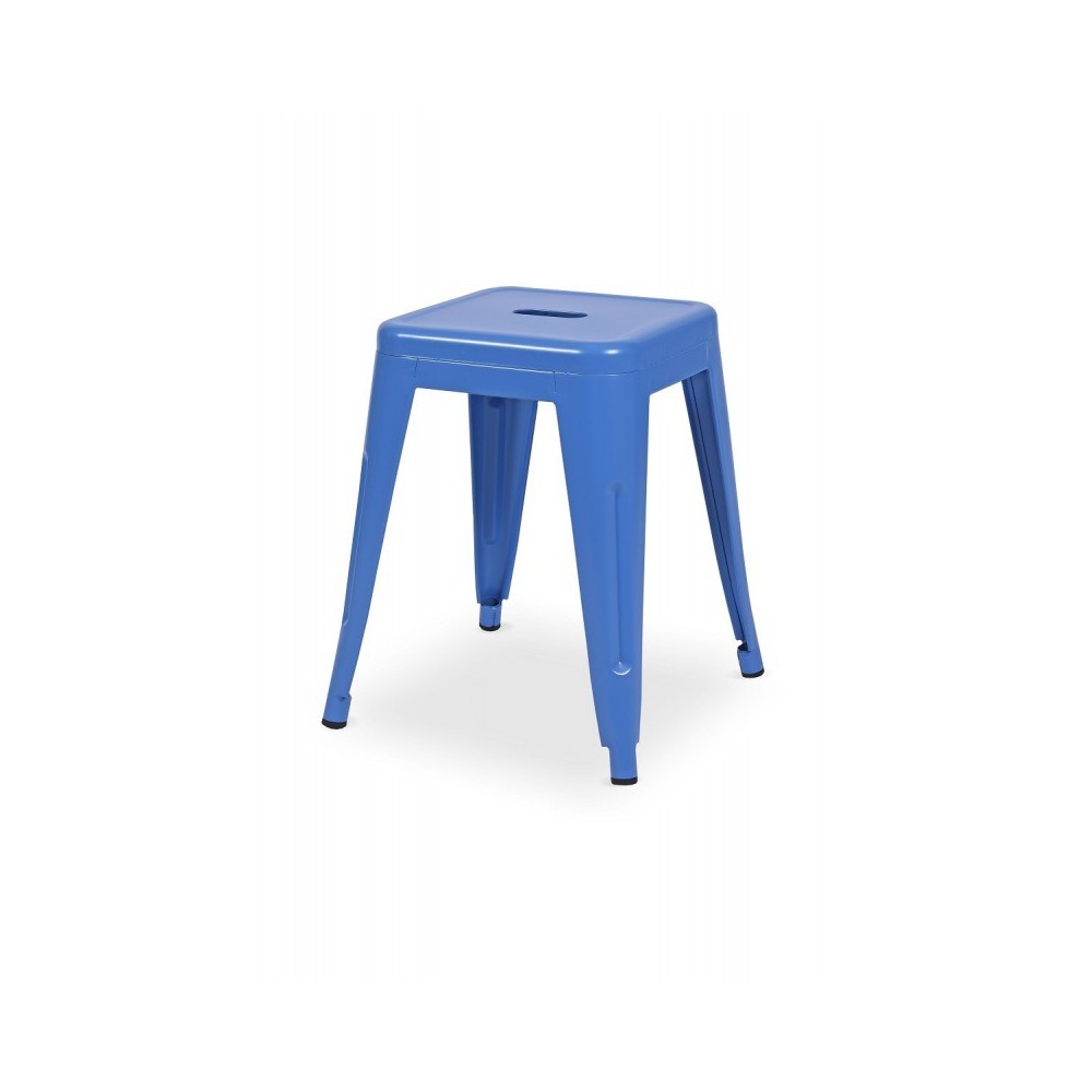 Tabouret de café bleu