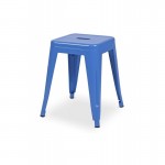 Tabouret de café bleu