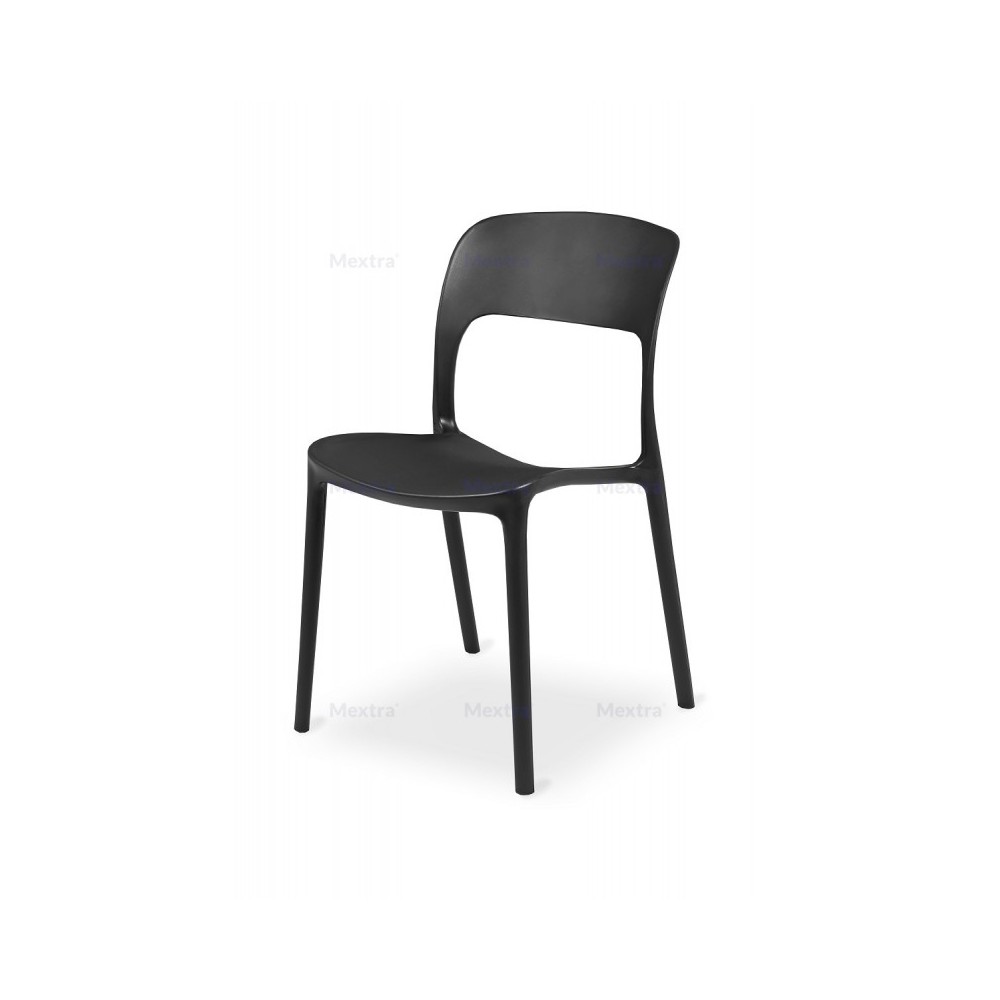 Chaise de bistrot noire Chaise de bistrot noire
