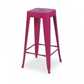 Tabouret de bar rose