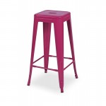 Tabouret de bar rose