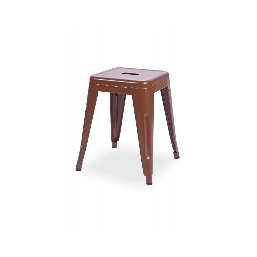 Tabouret de café marron