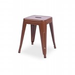 Tabouret de café marron