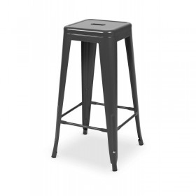 Tabouret de bar graphite
