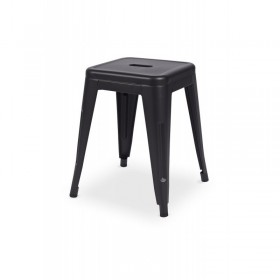 Tabouret de café noir