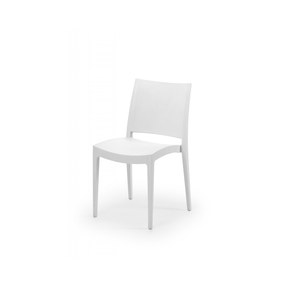 Chaise de bistrot blanche Chaise de bistrot blanche