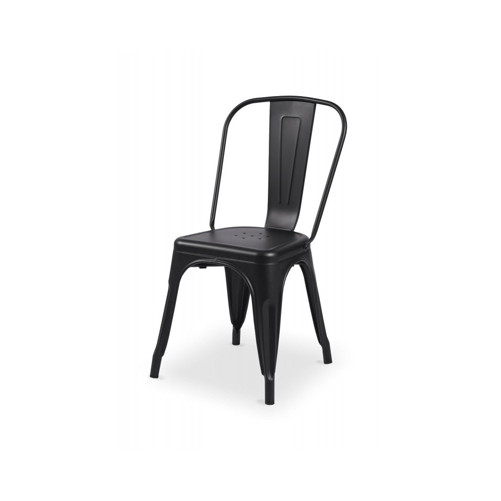 Chaise de café noire Chaise de café noire