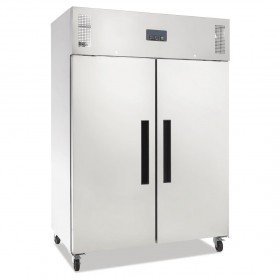 Armoire réfrigérée positive - GN 2/1 - Paiement 4X - 1200 L. - Inox - Garantie 2 ans - Classe N