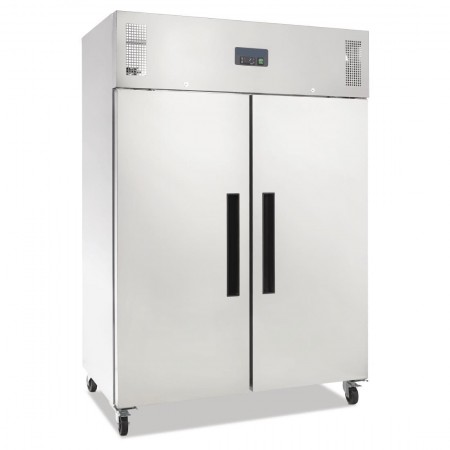Armoire réfrigérée positive - GN 2/1 - Paiement 4X - 1200 L. - Inox - Garantie 2 ans - Classe N