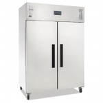 Armoire réfrigérée positive - GN 2/1 - Paiement 4X - 1200 L. - Inox - Garantie 2 ans - Classe N