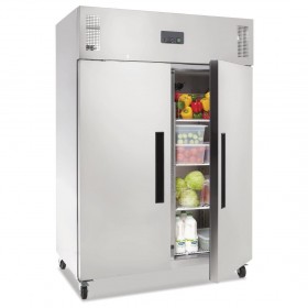 Armoire réfrigérée positive - GN 2/1 - Paiement 4X - 1200 L. - Inox - Garantie 2 ans - Classe N