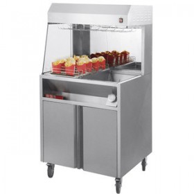 Vitrine chauffante chicken- poulet 1 niveau HATCO