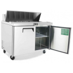 Saladette tropicalisée – 12 bacs GN1/6 - 380 L - 2 portes - Classe T