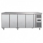 Table réfrigérée positive - GN 1/1 - ECO - Garantie 1 an - 540 L - 4 portes - 2230 (L) x 700 (P) - Classe T