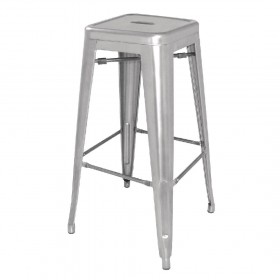 Tabouret de bar aluminium