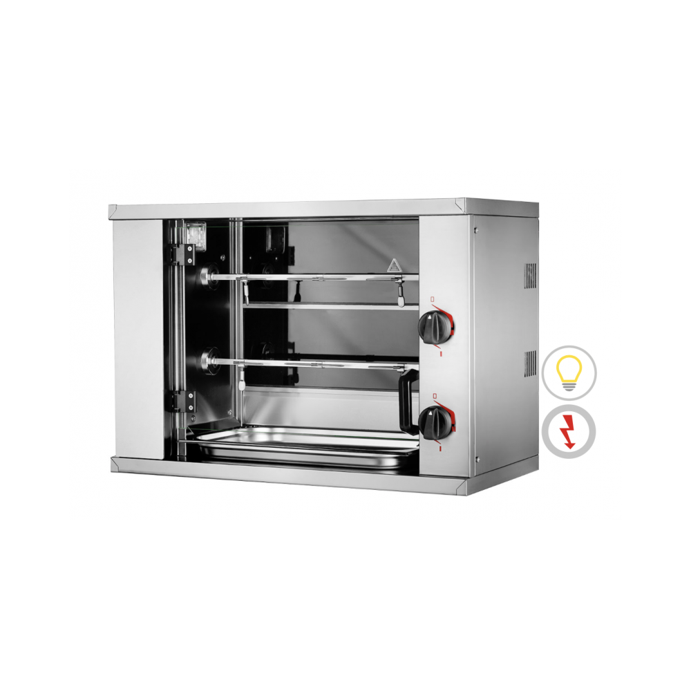 Rotissoire éléctrique 2 broches 230-volts