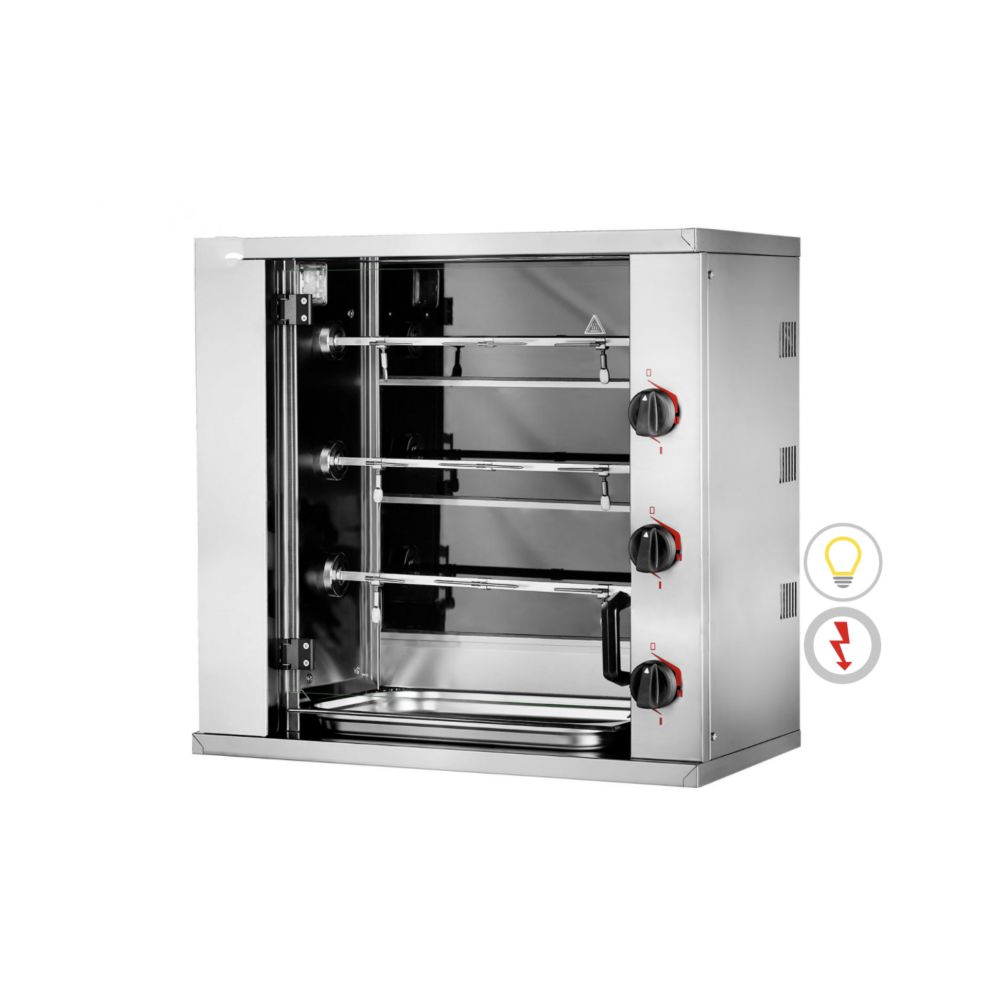 Rotissoire éléctrique 2 broches 230 volts Rotissoire éléctrique 2 broches 230 volts