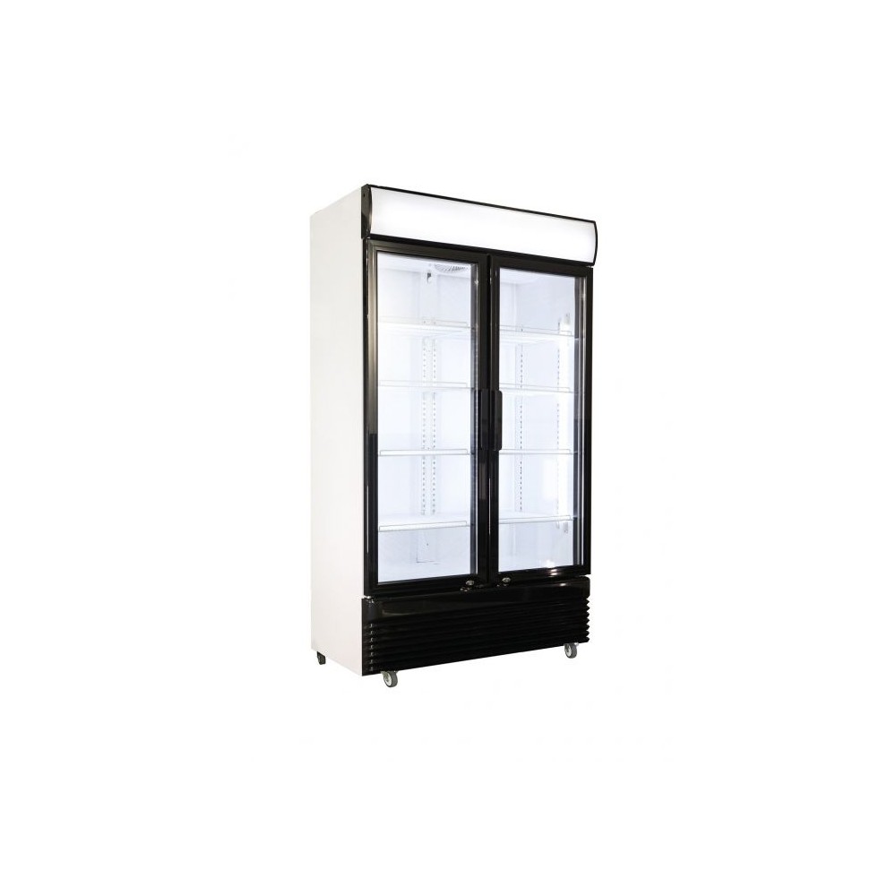 Armoire réfrigérée vitrée positive - 490 L. - Paiement 4X - Inox - Garantie 2 ans - 490 L - Classe N Armoire réfrigérée vitrée positive - 490 L. - Paiement 4X - Inox - Garantie 2 ans - 490 L - Classe N