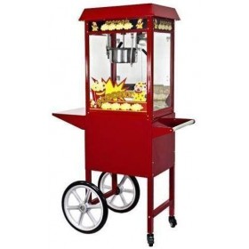 Appareil pop-corn  AVEC SOCLE SUR ROULETTES