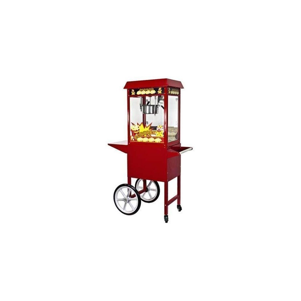 Appareil pop-corn AVEC SOCLE SUR ROULETTES Appareil pop-corn AVEC SOCLE SUR ROULETTES