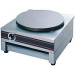 Crêpière éléctrique professionnel 230v simple 40cm diametre GGM sur chassis