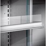 Vitrine inox murale 1000 x 740 x 1820