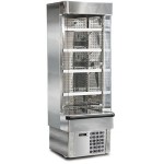 Vitrine murale Inox style 685 x 737 x 1980