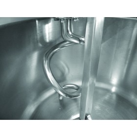 Pétrin 21L - 2 vitesses - Tête + cuve fixe - Paiement 4X - RESTO ITALIA - avec roulettes