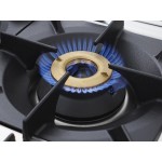 Fourneau 6 feux gaz sur four  GN2/1