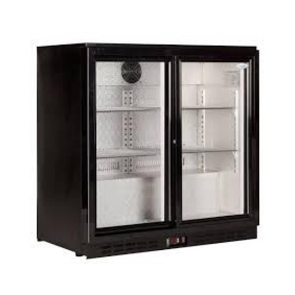Arrière-bar réfrigéré - 2 portes coulissantes - 200 litres - Classe N Arrière-bar réfrigéré - 2 portes coulissantes - 200 litres - Classe N
