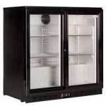 Arrière-bar réfrigéré - 2 portes coulissantes - 200 litres - Classe N