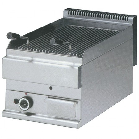 Grill pierre de lave gaz, grille de cuisson en fonte -Top-