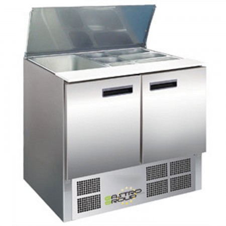 Saladette frigorifique 2 portes