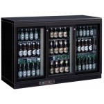 Arrière-bar réfrigéré - 3 portes vitrées coulissantes - 335 litres - Garantie 2 ans - Classe N