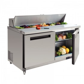 Saladette  refrigeree 2 portes GN 1/1, 405 litres