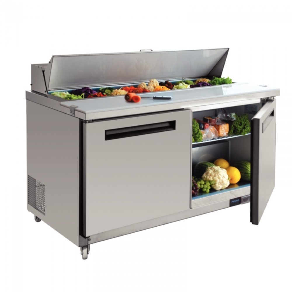 Saladette refrigeree 2 portes GN 1/1, 405 litres Saladette refrigeree 2 portes GN 1/1, 405 litres