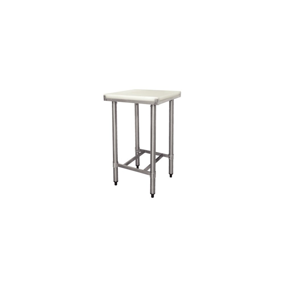 Billot / Table de découpe - AISI 201 - 500 (L) x 500 (P) x 900 (H) mm Billot / Table de découpe - AISI 201 - 500 (L) x 500 (P) x 900 (H) mm