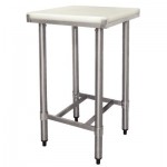 Billot / Table de découpe - AISI 201 - 500 (L) x 500 (P) x 900 (H) mm