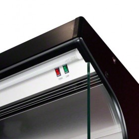 Vitrine murale Inox style 438 litres 