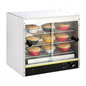 Vitrine chauffante  special  cupcakes et autres gâteaux américains 471 cm