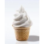 Machine à glaces à l'italienne - Frozen Yaourts - 2 parfums - Avec roulettes - 2.4kw - Classe N