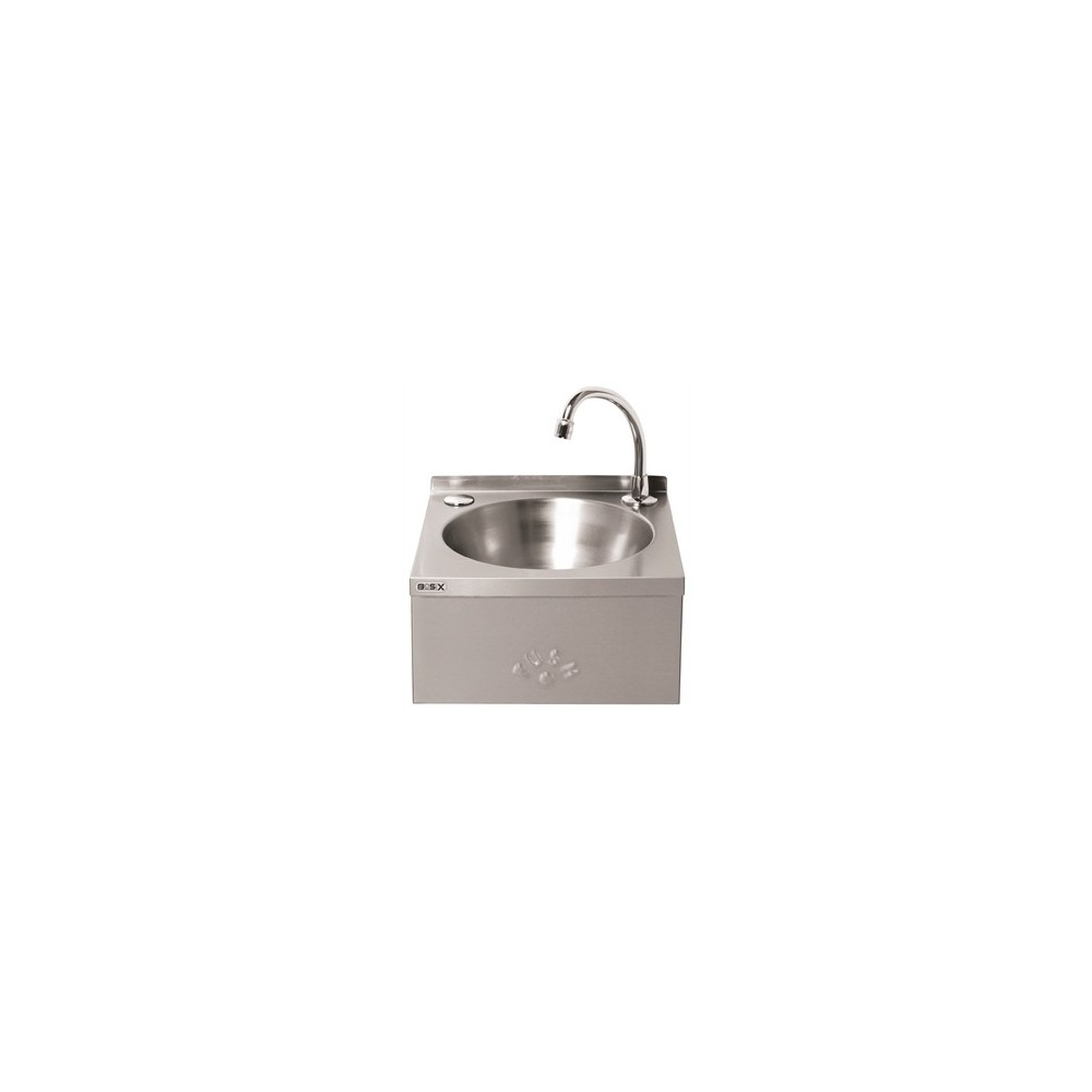 Lave-mains - Inox + dosseret Lave-mains - Inox + dosseret