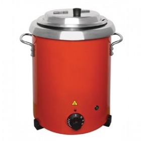 Soupière électrique professionnelle inox contenant 10 litres