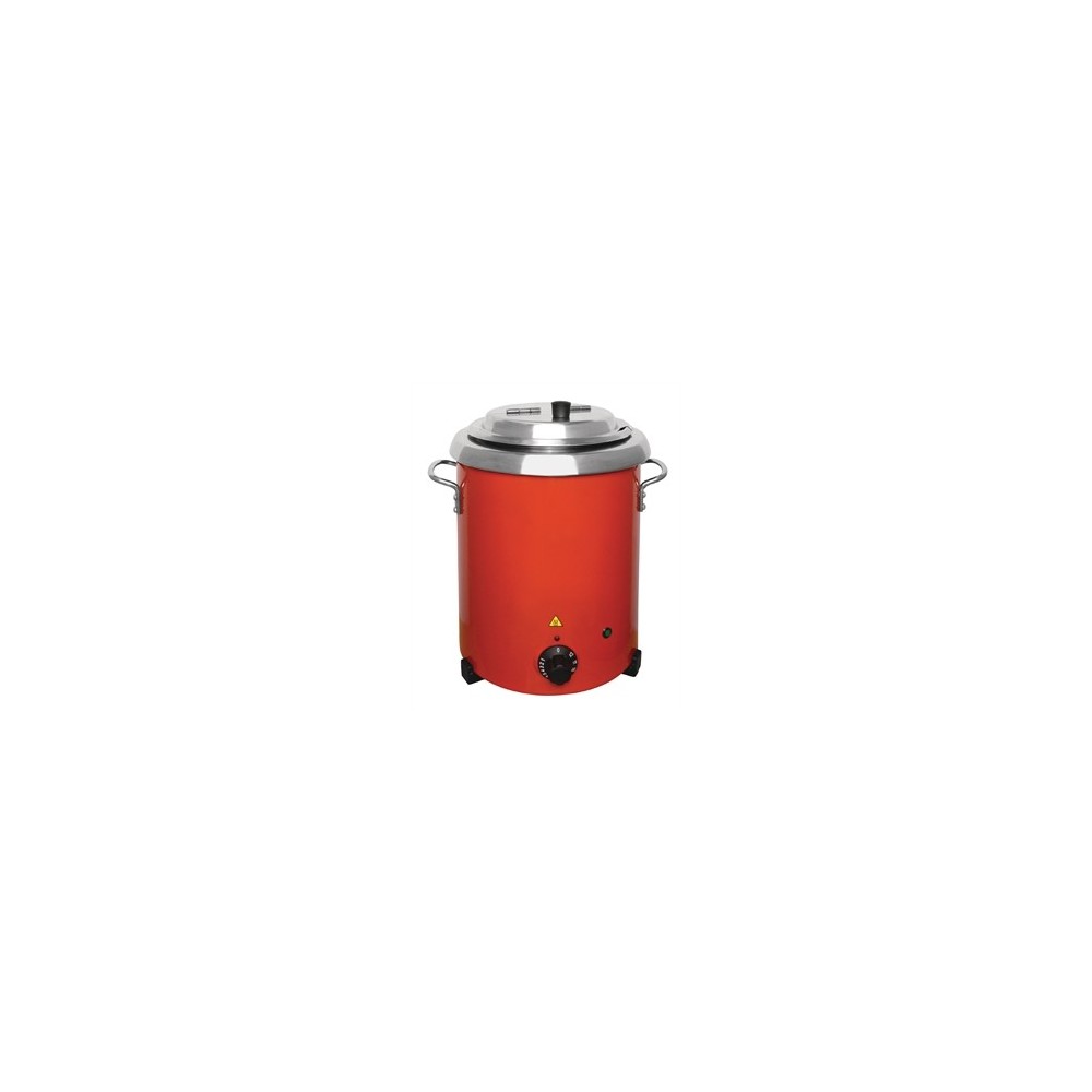 Soupière électrique professionnelle inox contenant 10 litres Soupière électrique professionnelle inox contenant 10 litres
