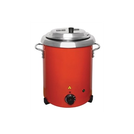 Soupière électrique professionnelle inox contenant 10 litres