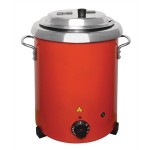 Soupière électrique professionnelle inox contenant 10 litres