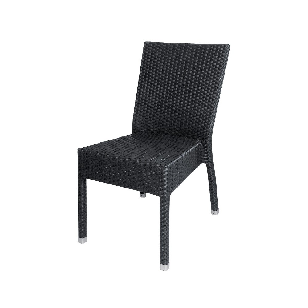 Chaises en rotin anthracite Chaises en rotin anthracite